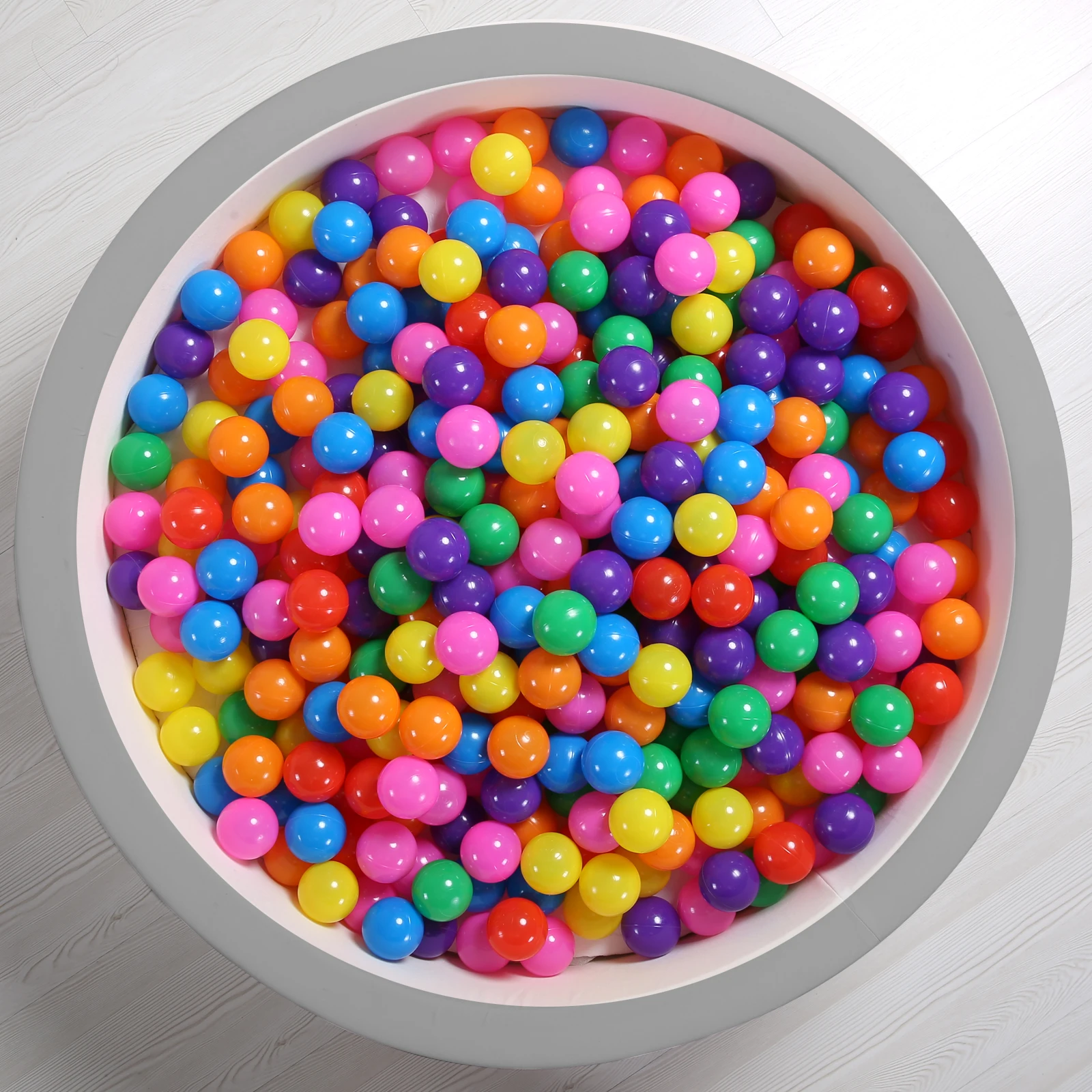 5.5CM 100Pcs/bags Baby Plastic PE Ball Pit Balls Colorful Soft Ocean Ball for Children Kid Play House Tents Outdoor Sport Toys