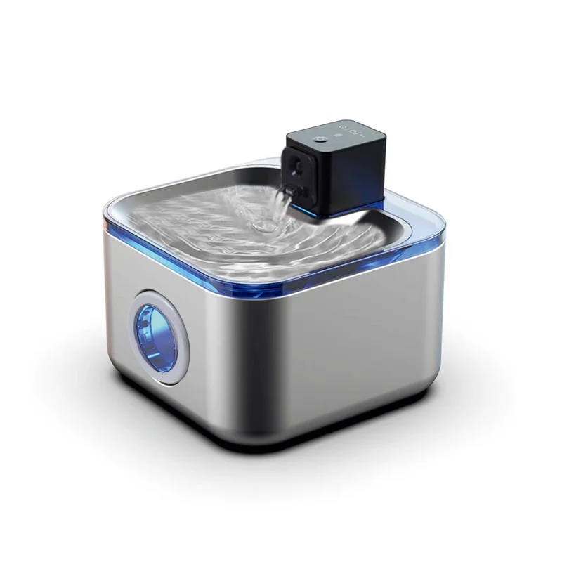 

2026 New Stainless Steel Pet Water Dispenser Infrared Sensor Function for Dogs Cats/Birds-Portable Eco-Friendly Water Fountain