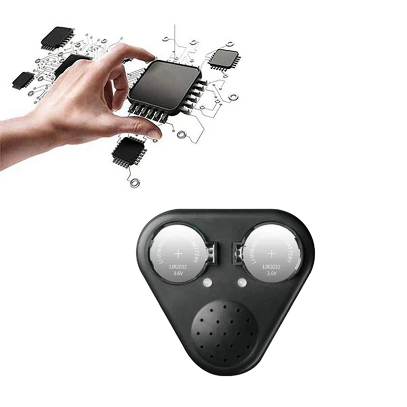 المزدوج فتحة زر خلية شاحن بطارية مع صوت LIR2032 LIR2025 LIR2016 Type-C 3.6 فولت بطاريات خلية ليثيوم أيون شاحن