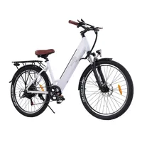 Bezior M3 26 Inch Electric Road Bike 48V10.4Ah Lithium Battery 500W Rear Brushless Motor 7S Shifter Double Disc Brake 26 Tire