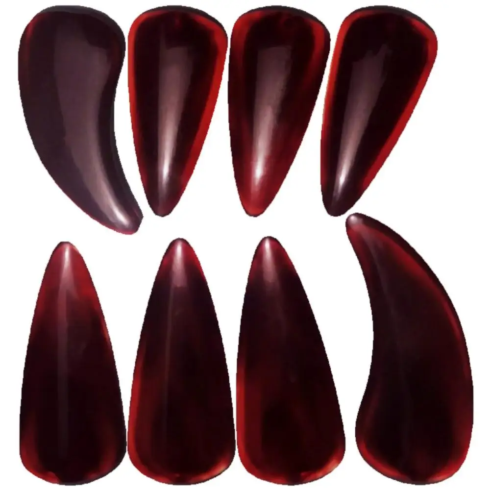 

8 Pcs Guzheng Nails Pipa Pick Supplies Finger Protectors Nanopolymer Fingertip Protection Covers Bass Picks
