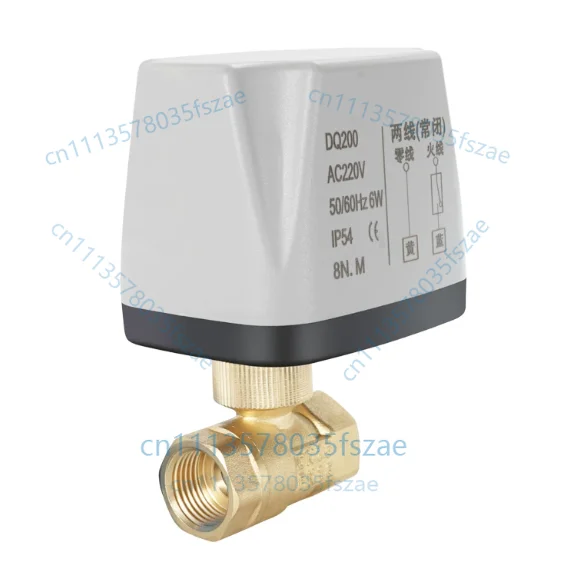 Accessories 1 pcs electric ball valve 220v two-wire stainless steel solenoid water valve ac220v, dc12-24v