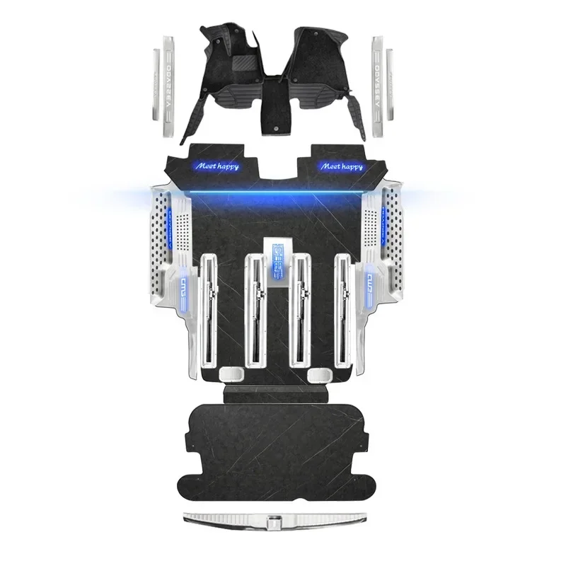 Suitable for 15-24 Odyssey Aviation Aluminum Floor Hybrid Ailishen Foot Pad Carpet Modification Accessories