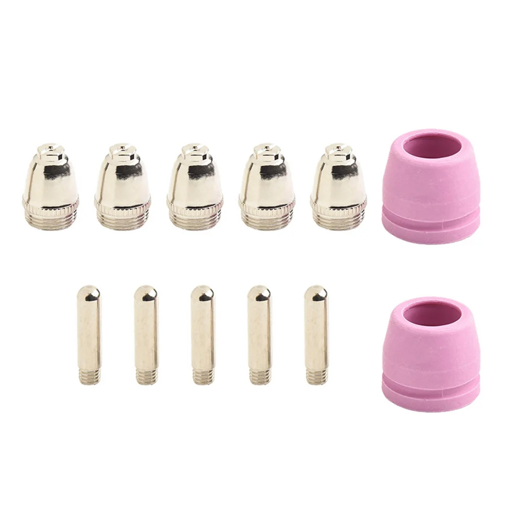 Nozzle Diameter 1.0mm Plasma Cutter Kits Contact Tips Included Copper Alloy Material Optimal Cutting Performance