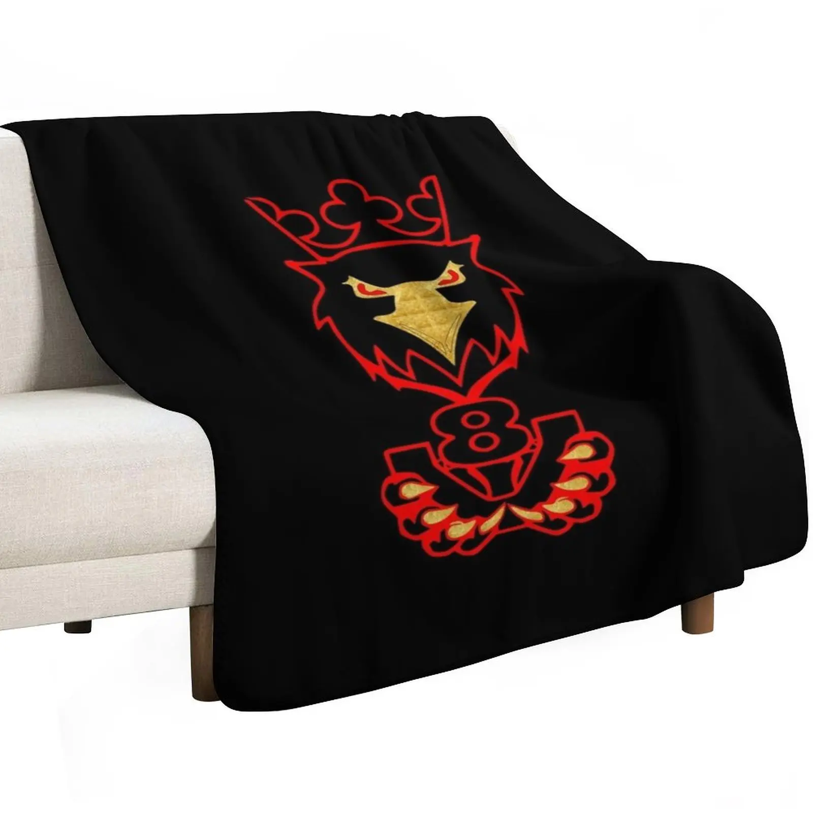 V8 Griffin King of the road Red Throw Blanket Designers Summer Cute Plaid Plush Blankets For Baby Retros Blankets