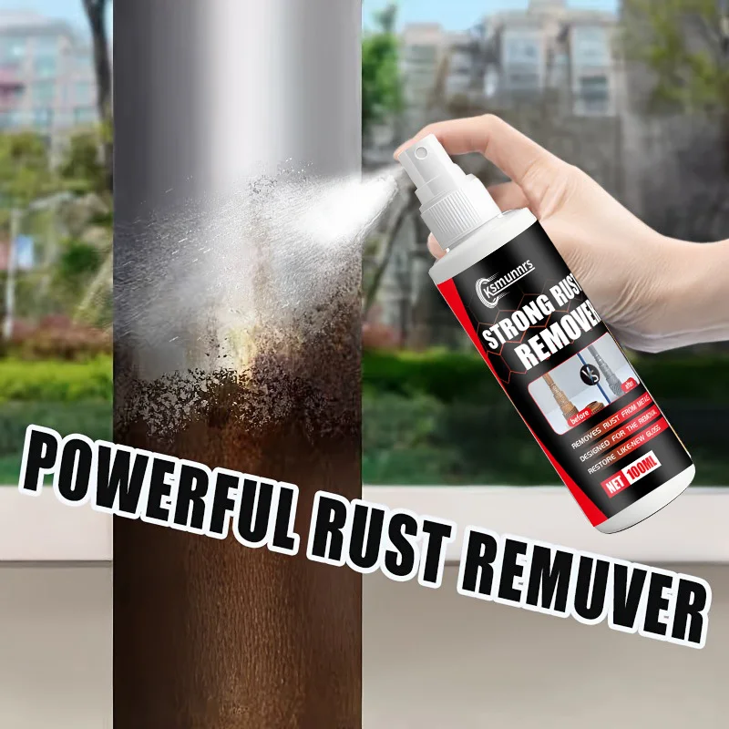 The Small White Bottle Contains a Metal Accessory Rust Renovation Spray That Polishes And Refreshes. It Is Suitable for Polishin