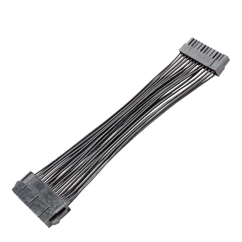 24Pin Motherboard Power Extension Cable, 24‑Pin ATX 1‑to‑1 Main Power Supply Extension Cord for Desktop PC Mainboard