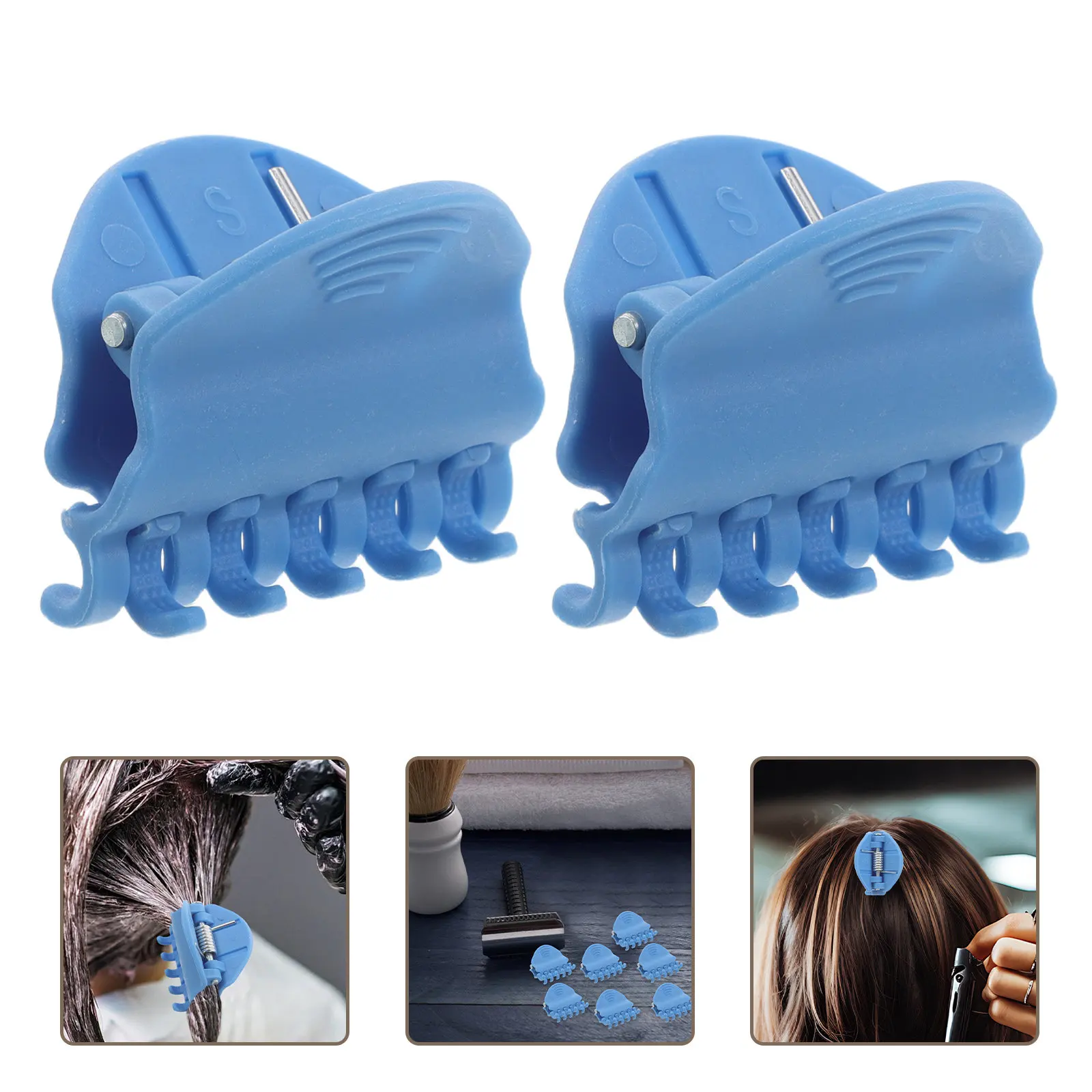 

30Pcs Perm Foil Sheets and Sectioning Hair Clips - Professional Salon Styling Tools for Root Lifting, Curling, Coloring