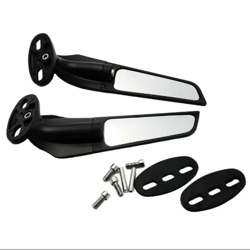 

Adjustable Rotating Rearview Mirrors For Kawasaki Suzuki Honda Motorcycles Motorcycle Side View Mirrors Accessories