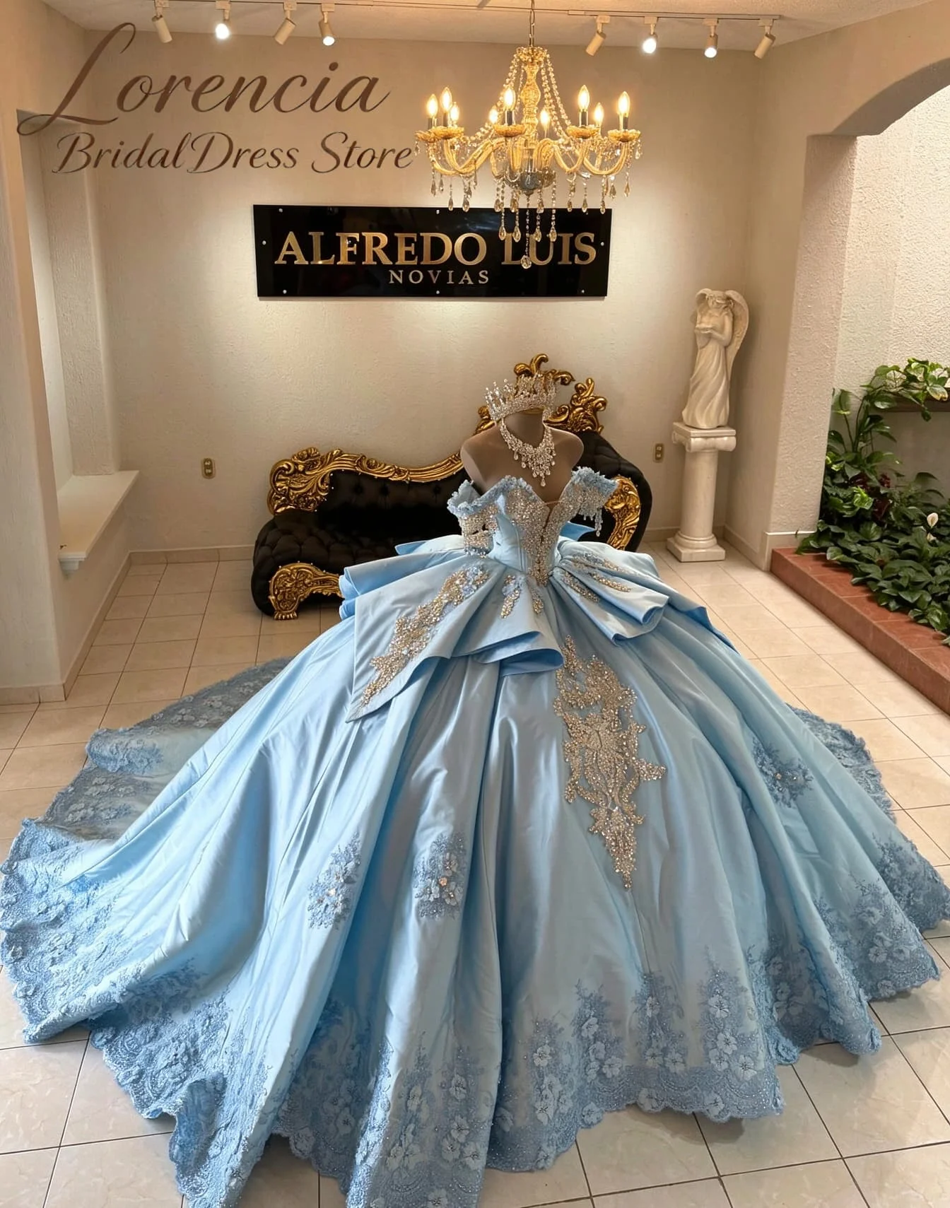 Luxury Quinceanera Dress Princess Rhinestone Beaded Sweet 16 3D Flowers Lace Appliques Ball Gowns Customized Vestidos De 15 Años