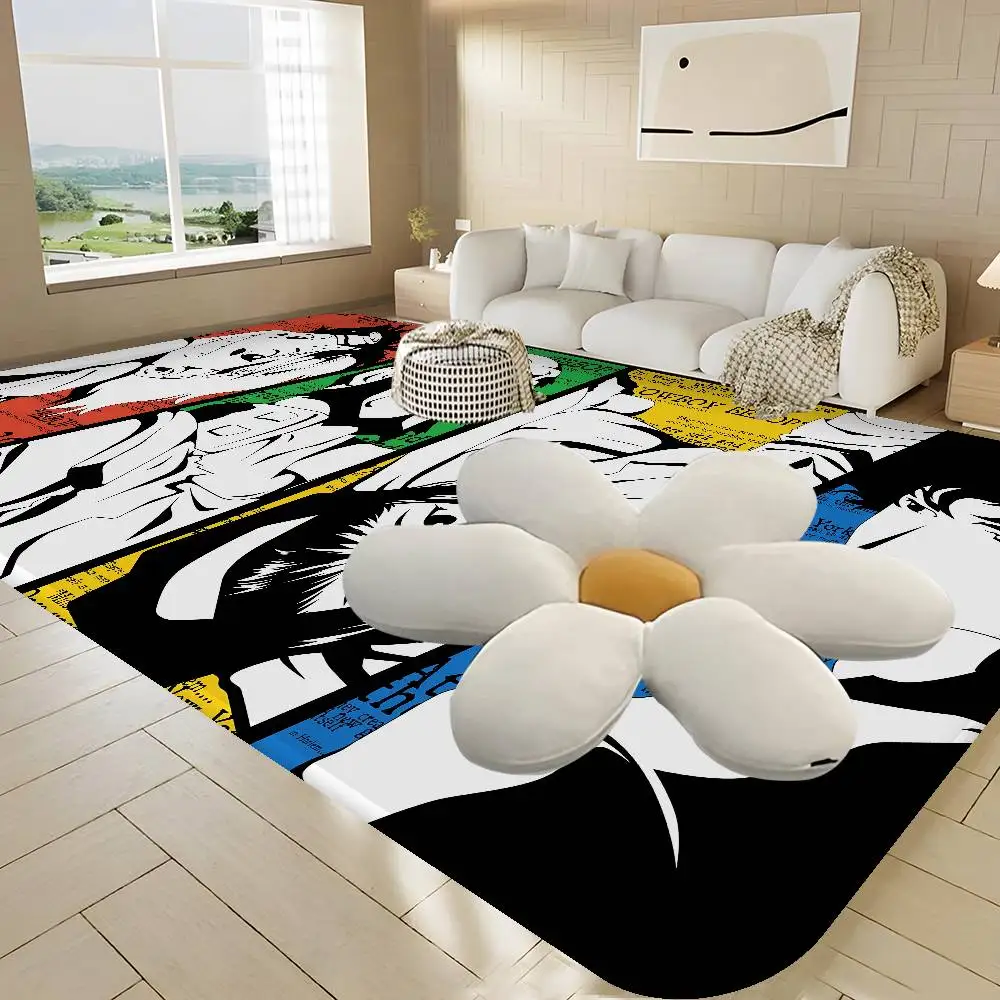 

Cowboy Bebop Anime Room Mats Retro Multiple Choice Living Room Kitchen Rug Non-Slip Welcome Rug