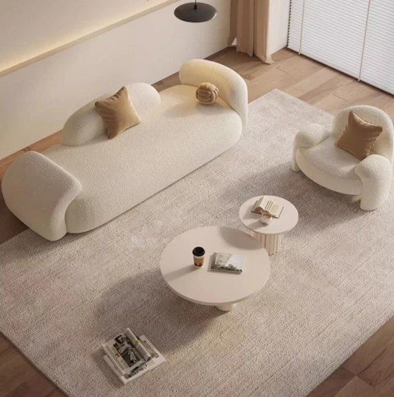 #Reclining One-line Meeting Detachable High-end Office Beauty Salon Home Floor Sofa