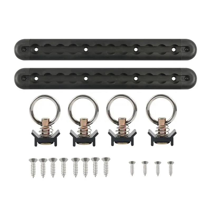 A21F-Track Fixed Circular Slide Rail Lock RV Trailer Modification L-Shaped Track Trailer Tie Track