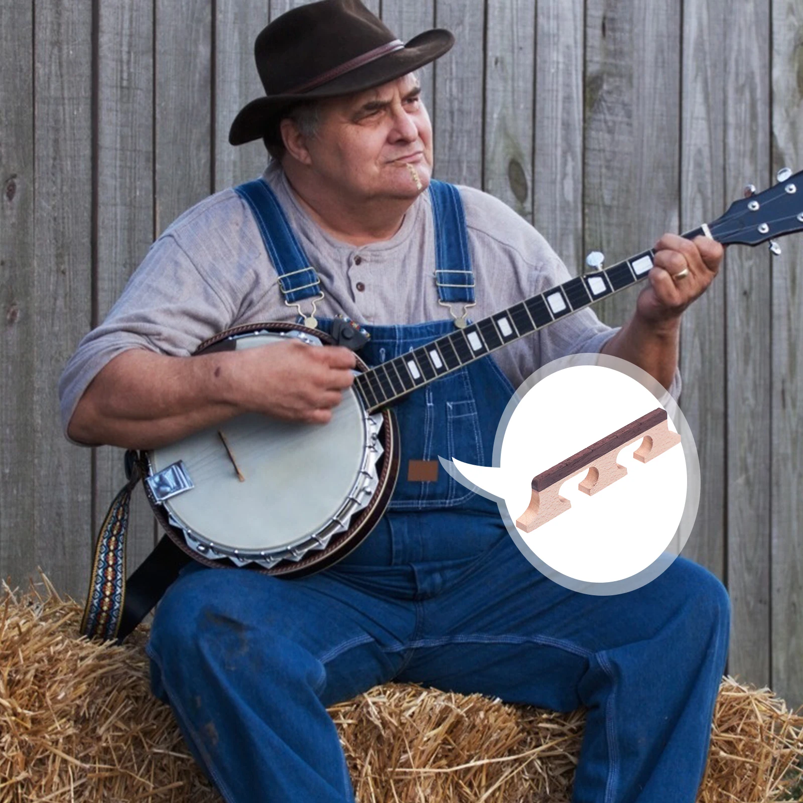 

4 String Banjo Bridge Bridge for 4-string Banjo banjo accessory Three legged banjo bridge guitar bridge