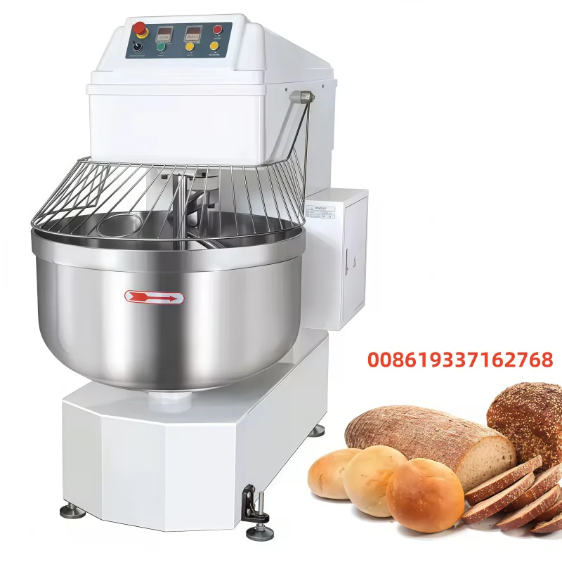 Dough Mixer 80L High Productivity Adjustable Speed for Super Efficiency Bakery Machinery image 2