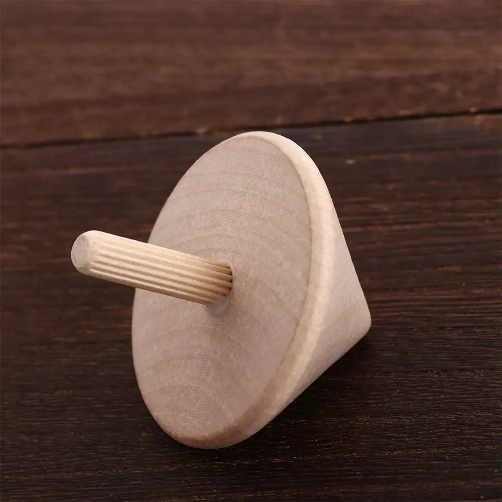 Desktop Art Craft For Children   Kindergarten  DIY Gyroscope  Wooden Rotate Gyro Gyro  Wooden Spinning Tops