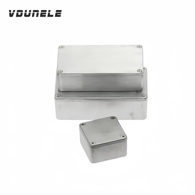 1590 Series Die-casting Aluminum Case Stomp Box 1590A 1590B 1590BB 1590XX 1590DD Hammond Style Guitar Effect Pedal Enclosures image 3