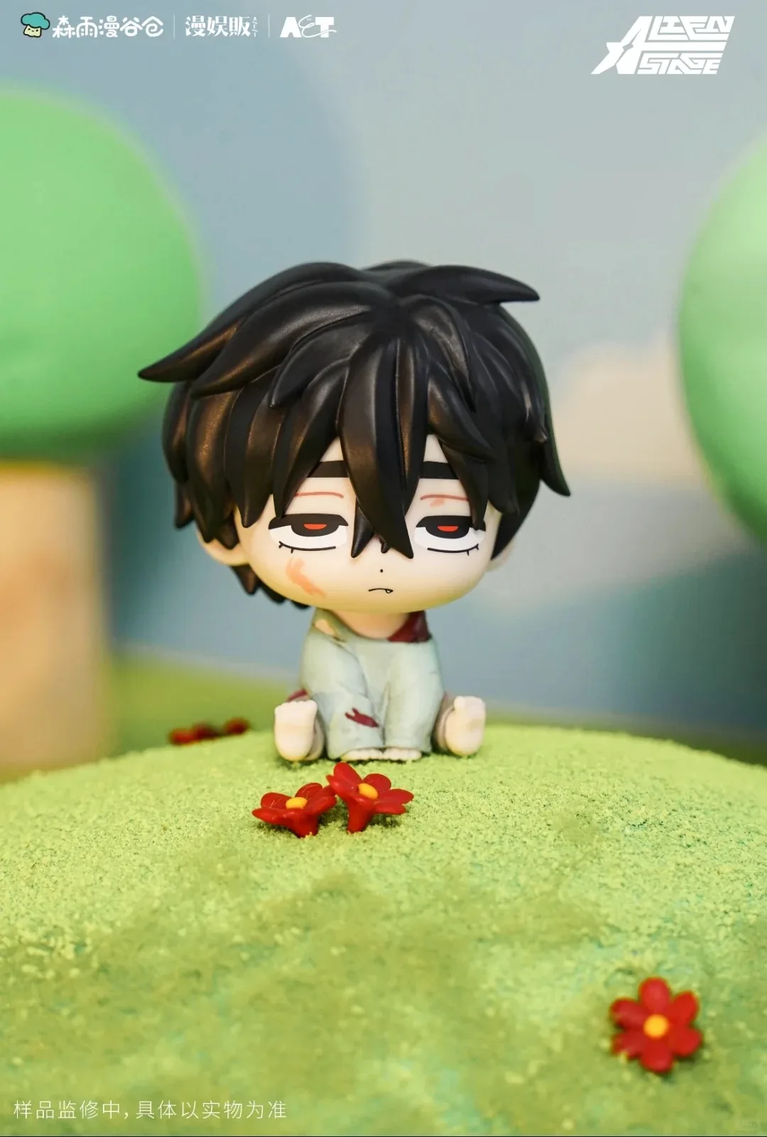 Novo 2025 alienígena palco bebê série caixa cega modelo em miniatura estudo decoração coleção brinquedos para crianças na moda presentes de natal