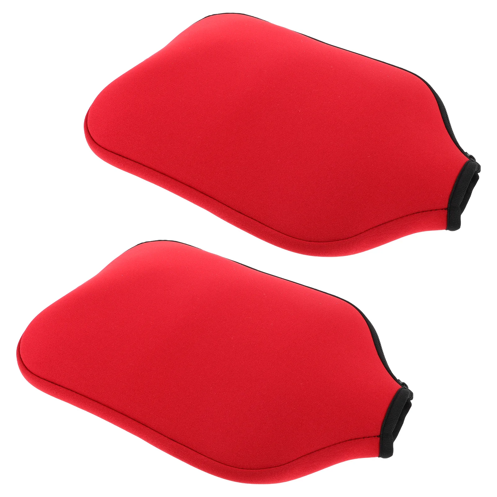 

2pcs Paddle Cover Water Resistant Neoprene Case Shockproof Zipper Storage Bag Outdoor Sports Toy Tennis Racket