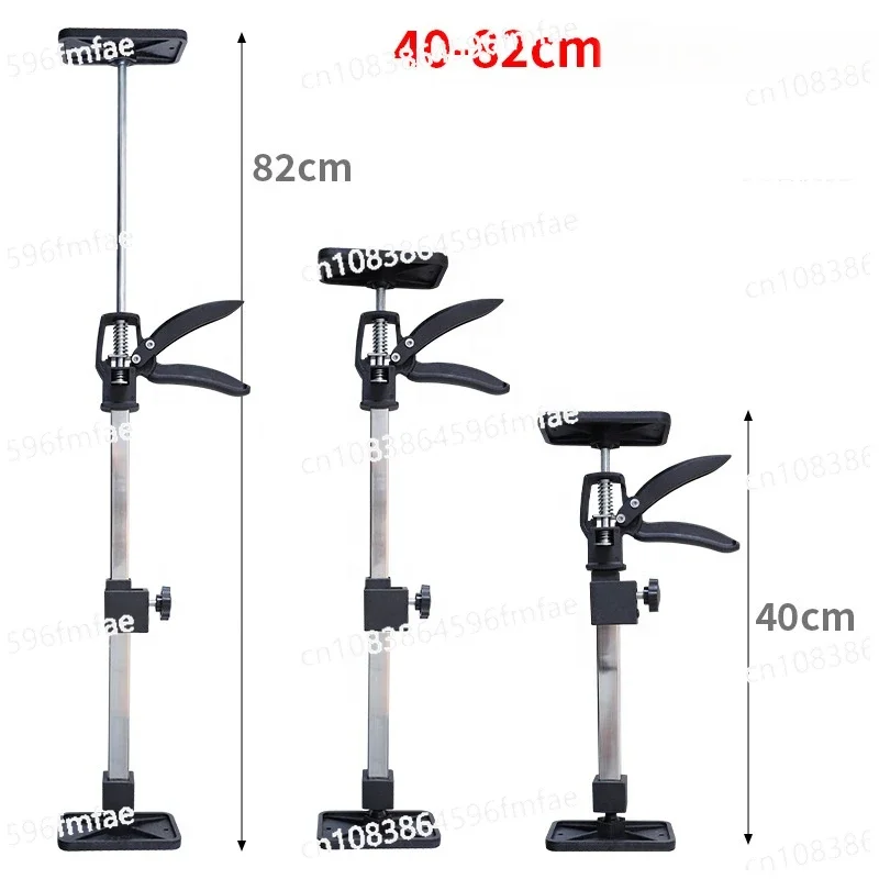 Wood Tool Clamps Woodworking Telescopic Quick Support Rod Adjustable 3rd Hand Support Pole System for Cabinet Jack Drywal