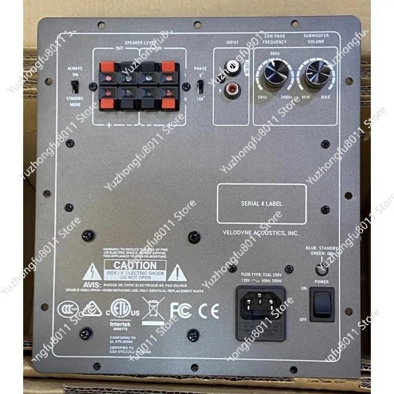 

New High-Power Class AB 250W Pure Subwoofer AB Amplifier Board Speaker Home Theater Adjustable 120V 220V