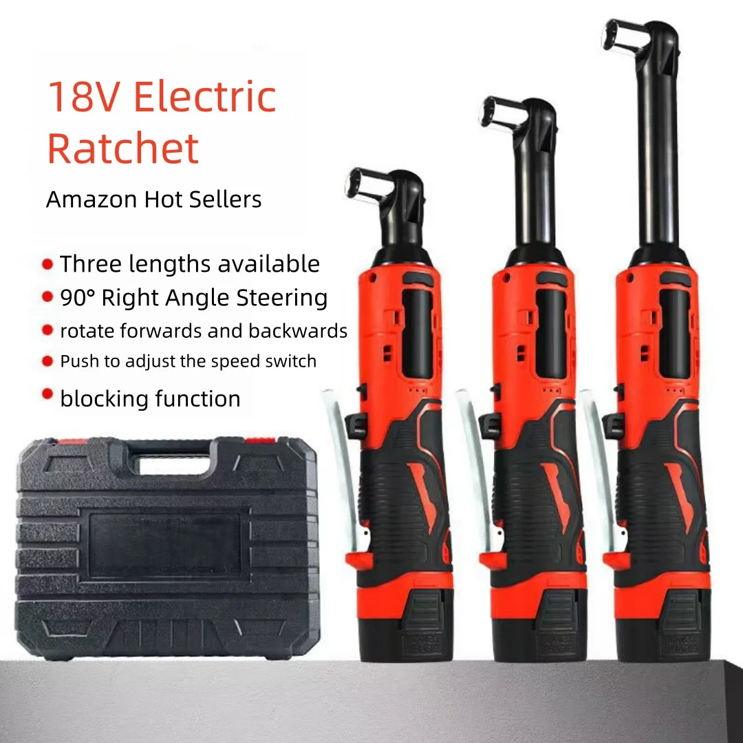 Lithium Ratchet Angle 90 Degree Fast Right Angle Cordless Truss Stage Tool 18V Electric Wrench