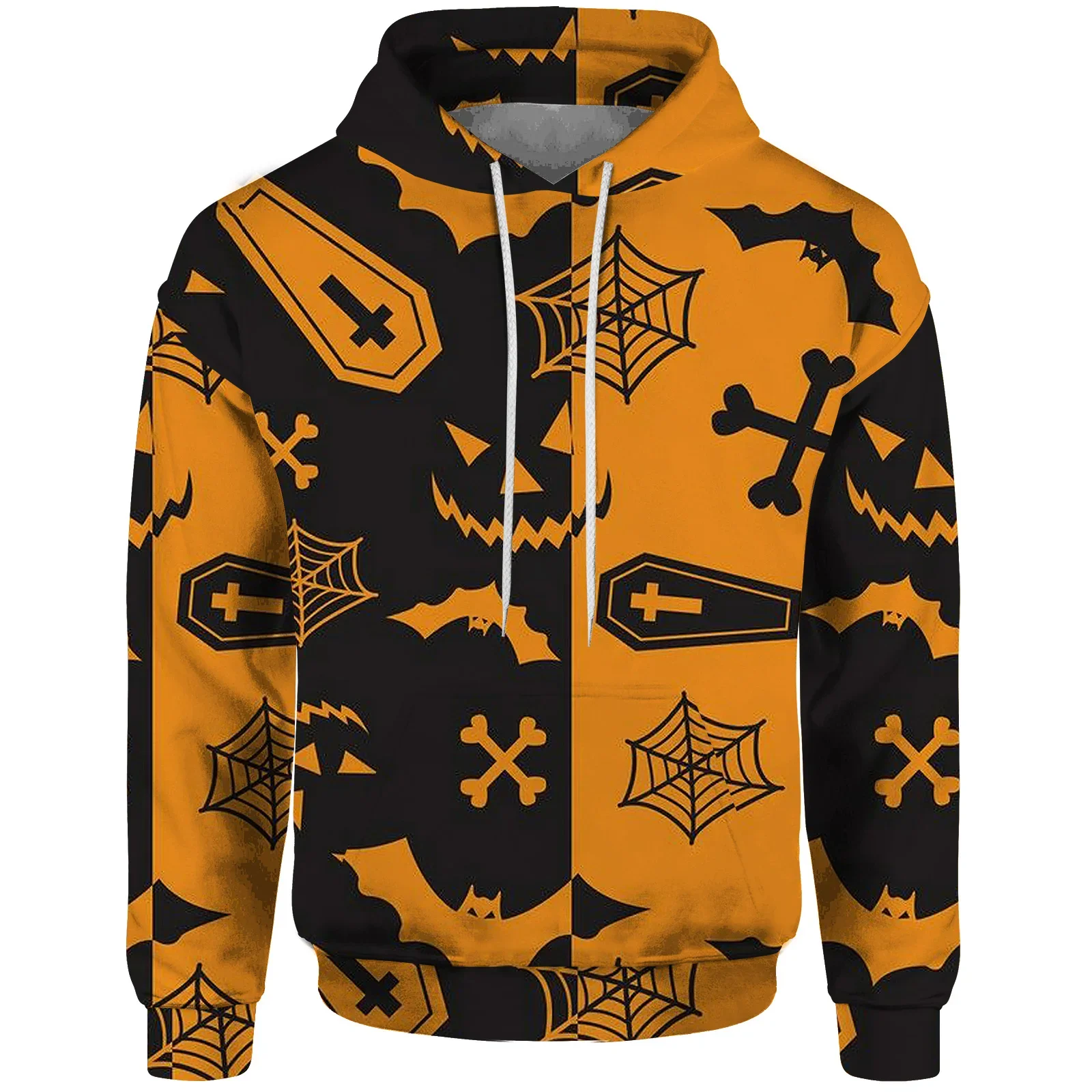 

Eyeball Hoody Pumpkin Original Men Jackets New Fear Hoodies And Sweatshirts Men Halloween 3D Printed Funny Sweatshirt Hoodie Top