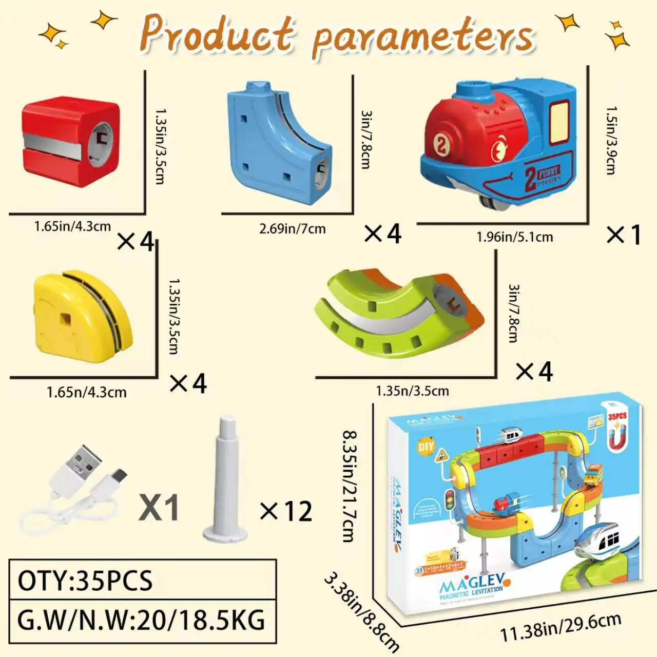 Track Fusion Toy Magic Rail Cube Train Set, 2026 Nuevo Tren Eléctrico de Cubo de Riel Magnético 3D, Trackfusion Train Set para Niños, Diseño de Cubo Creativo Regalo de Navidad y Cumpleaños