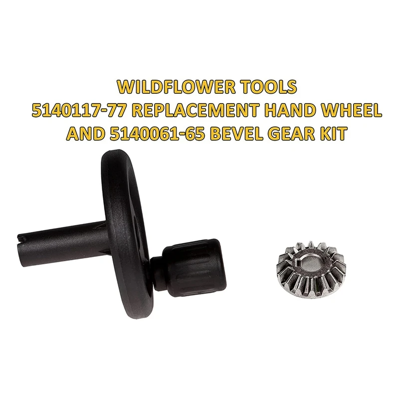 5140117-77 Table Saw Hand Wheel And Bevel Gear For Dewalt DW745 Type 1 DW745 Type 2 DW745-AR Type 1 DW745-B2 Type 1