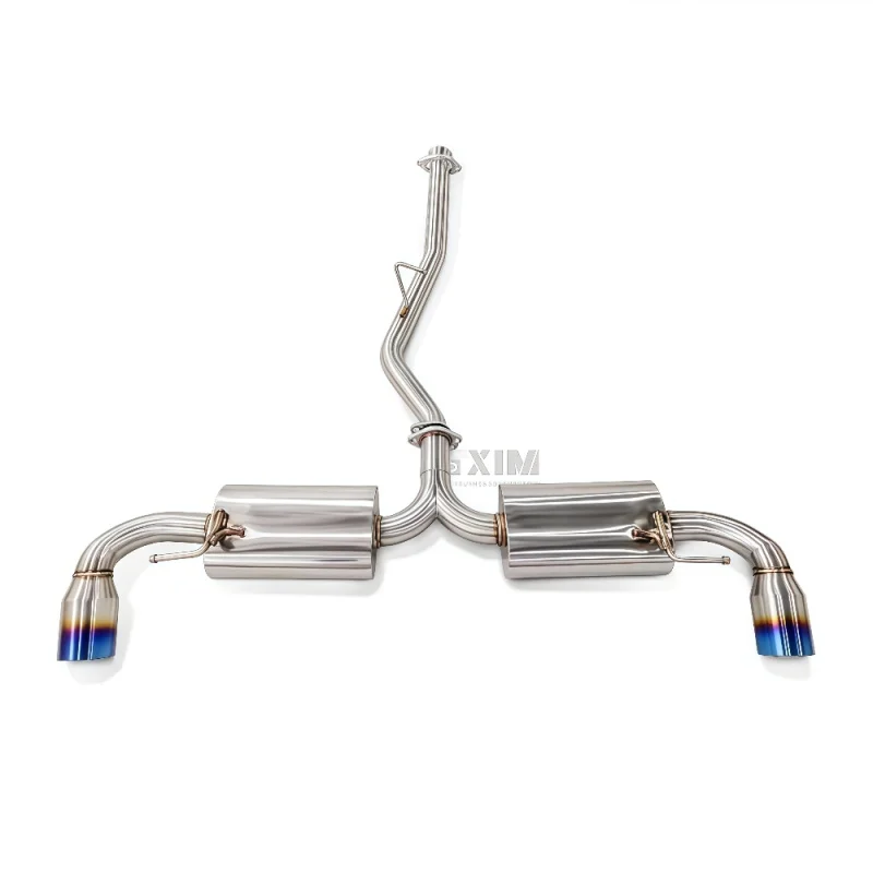 High-end Catback Stainless Steel Exhaust Pipe Auto Parts for Mazda RX-8 2003-2012 High-performance Exhaust System Muffler