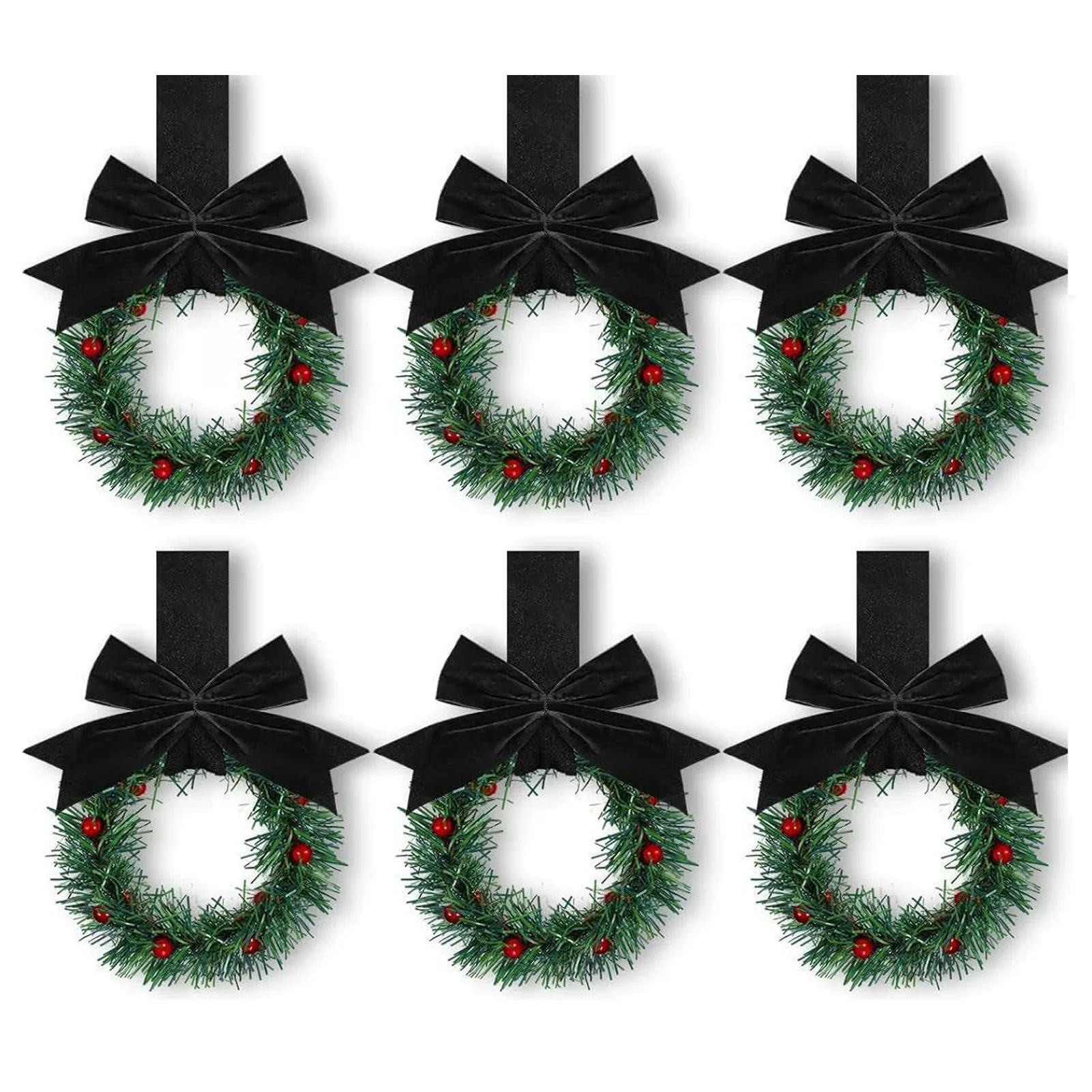 

12x Sports Venue Celebrate Christmas With These Unique Wreaths For Cabinets Reusable Kitchen Cabinet Wreaths Christmas