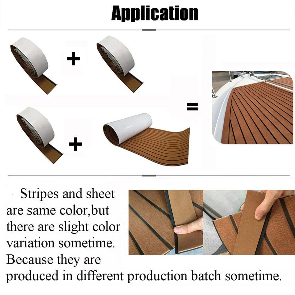 2400*55mm Non-slip Furniture Feet Pads Felt Strips Self Adhesive Tape EVA Foam Rolls Anti Slide Stairs Hardwood Floors Protect