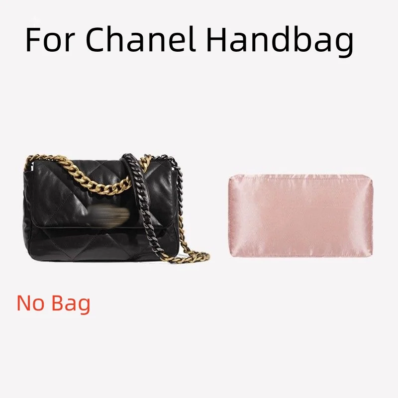 

Pure Handmade Silks Fabric Bag Support Lining For Chanel 19 Handbag Anti Deformation Collapse Bag Organizer