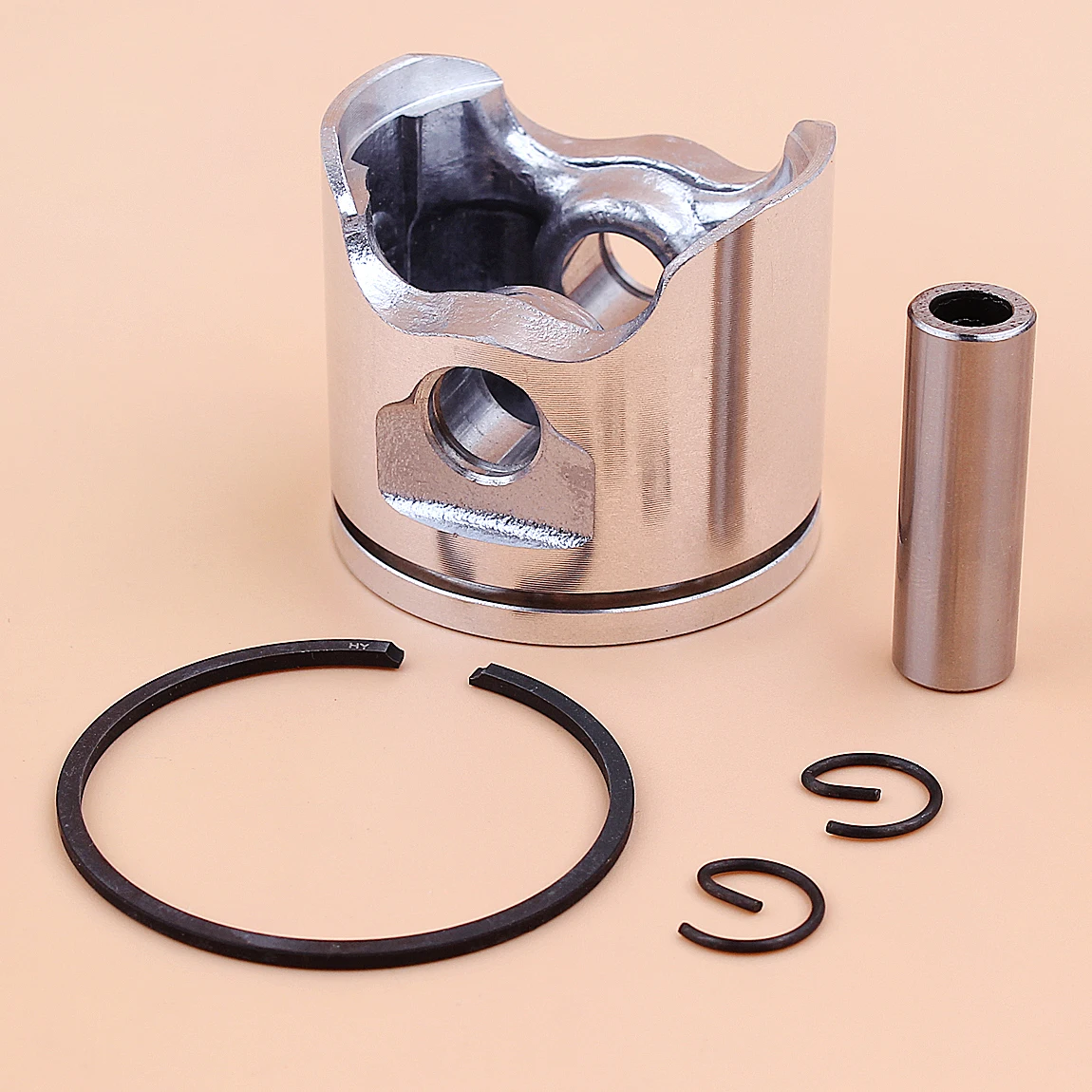 طقم حلقة دبوس المكبس 42 مم لـ HUSQVARNA 340 345 345e 346 346XP & 346 EPA 503907371   قطع غيار المنشار motosierras