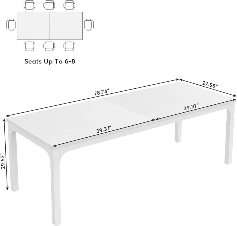 Extra Long Computer Desk 2 Person Desk,Double Long ,Workstaion for Home Office