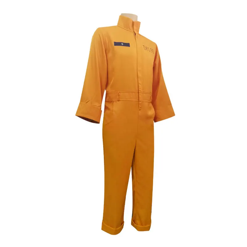 Costume Cosplay Anime Fire Force pour hommes et femmes, Kendra Kusakabe Akiratu Oubi Maki Oze Jumpsuit, Enen no Shbeating Outai, Jaune