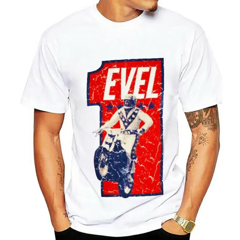 Evel Kinevel Cool Ivory Men T SHIRT Sizes S 5X T 800 L@@K