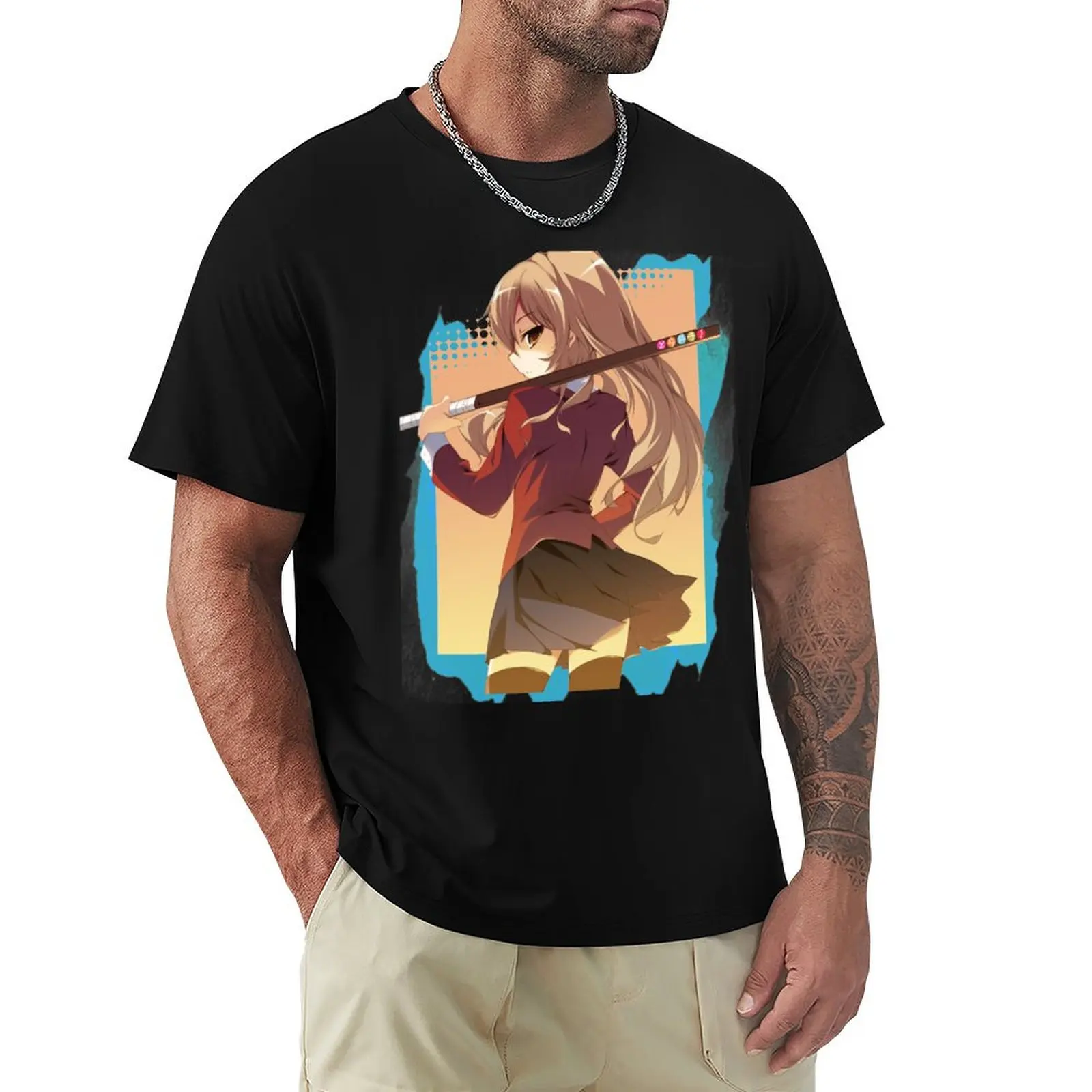 Toradora T-Shirt t shirts for man pack white T-Shirt