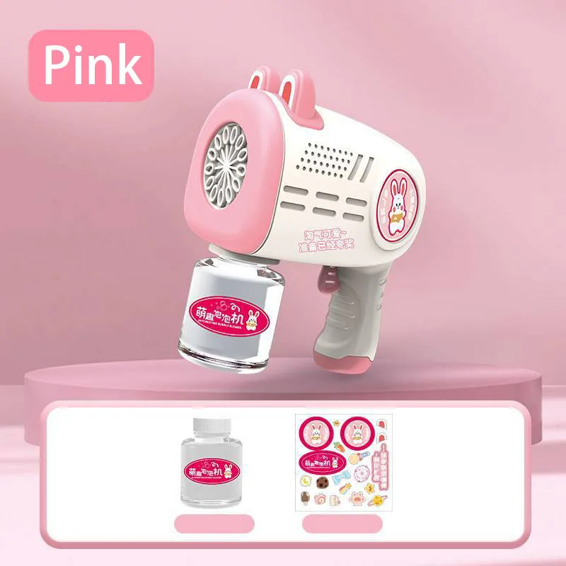 Hot Big Eye Bubble Machine for Bubble Gun Unicorn Bubble Machine Bubble Blower for Kids Soap Bubble Outdoor Wedding Party Toy
