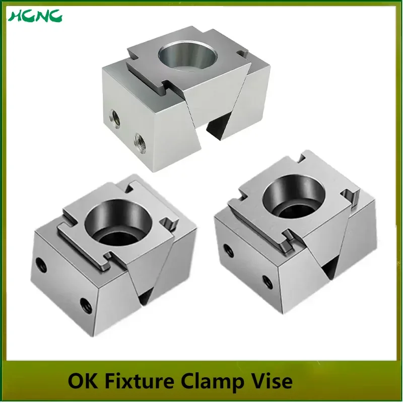 

Machining Center Side By Side Fixed Recision Vice M6 8 10 12 CNC Multi Station OK Clamp Wedge Expansion Camping Block