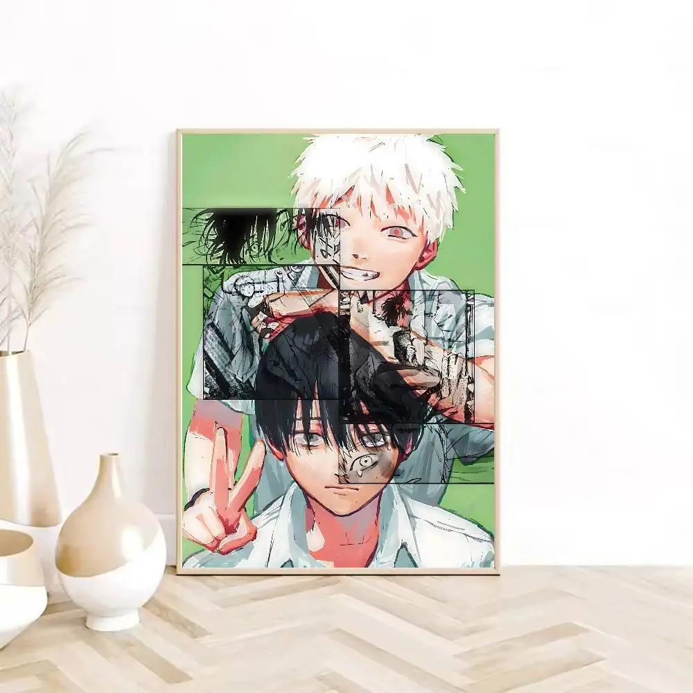 أنيمي الصيف هيكارو يموت المشارك HD لزجة جدار مقاوم للماء غرفة المعيشة المنزلي غرفة نوم النوم بار الديكور الجمالي #3