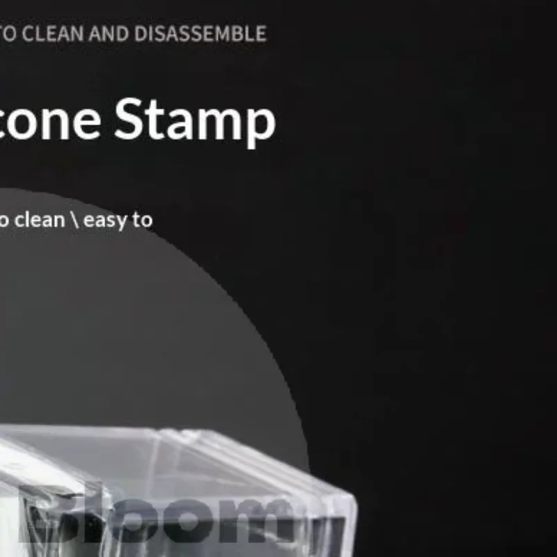 Rectangular Silicone Nail Art Stamper Set Includes Stamper Scraper Square Stamping Tool For Home And Salon Use