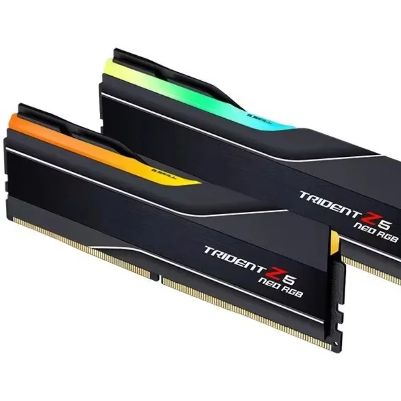 New G Skills F5-6000J3038F16GX2-TZ5NR Desktop RAM Trident Z5 New RGB DDR5-6000 CL30-38-38-96 1.35V 32gb (2x16gb) AMD Expo