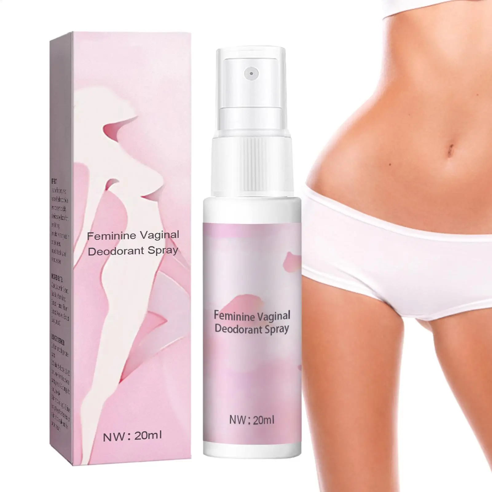 Feminine Vaginal Deodorant Women Private Parts Spray Reduce Odor Vaginal Care Intimate Part Feminine Vaginal Deodorant Spray20ml