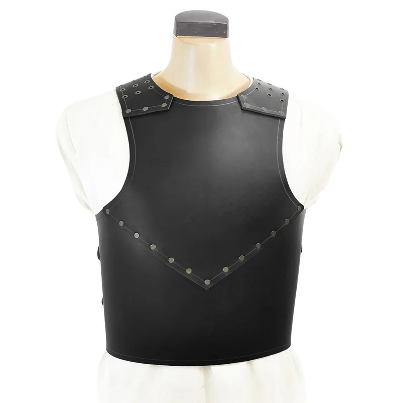 

Средневековый Ренессанс кожаный боди нагрудный доспех Cuirass Viking Knight Warrior косплей костюм нагрудник LARP наряд джеркин жилет