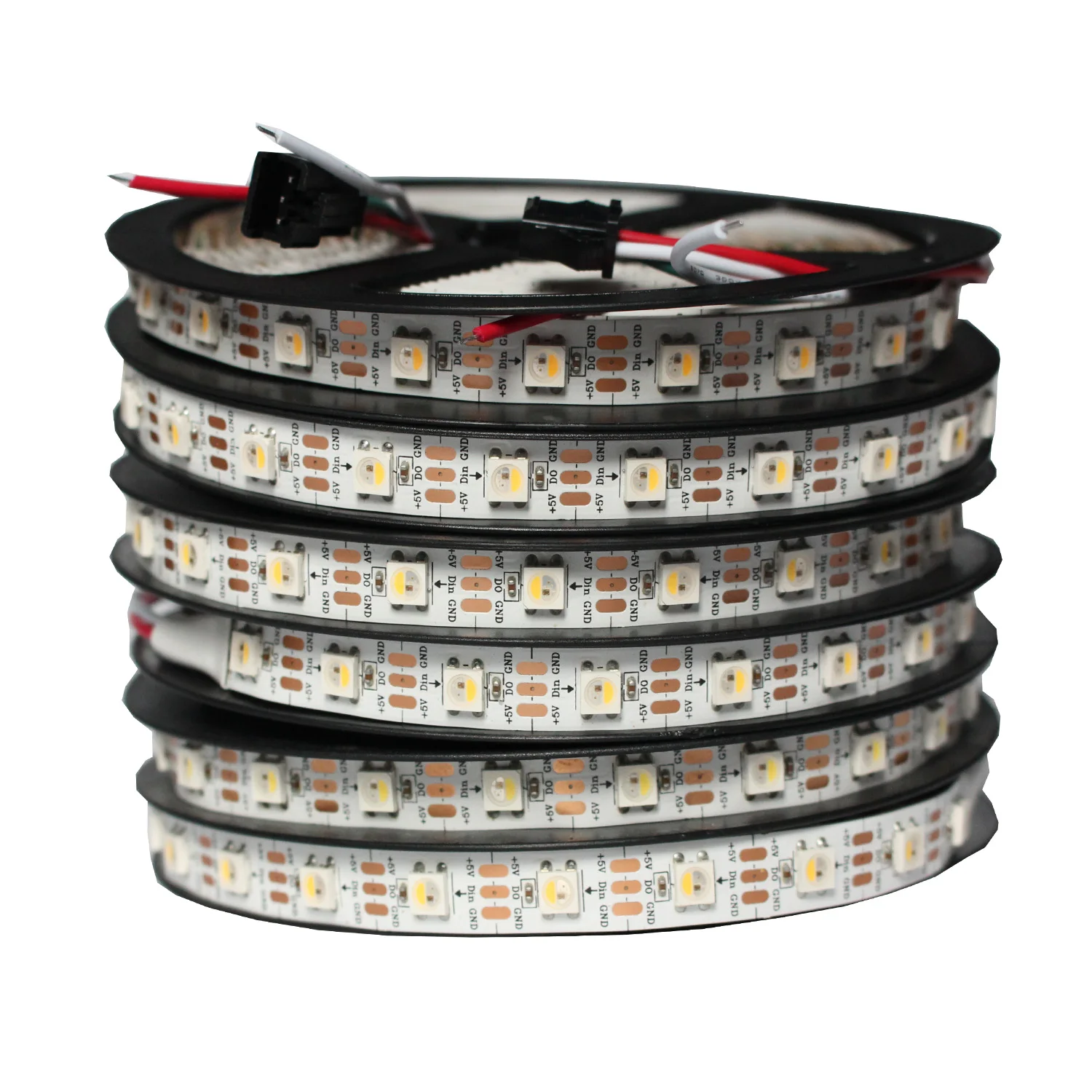 1m/4m/5m SK6812 (similar ws2812b ) RGBW 4 in 1 30/60/144 leds/pixles/m;individual addressable led strip IP30/IP65/IP67 DC5V