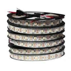 1m/4m/5m SK6812 (simile ws2812b ) RGBW 4 in 1 30/60/144 led/pixles/m; Striscia led indirizzabile individuale IP30/IP65/IP67 DC5V