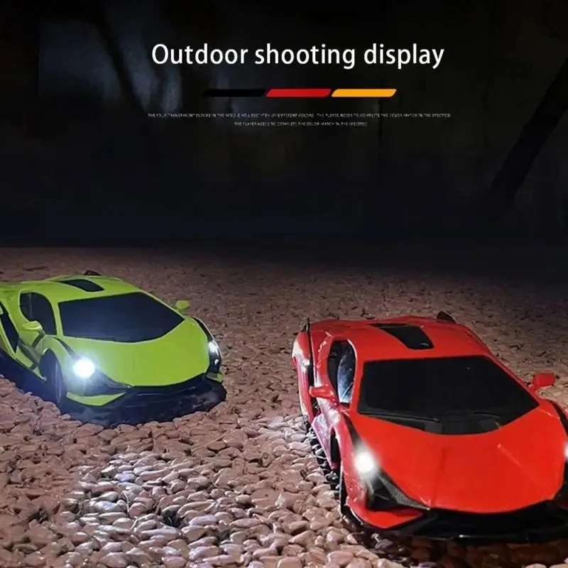 Voiture de cascade Rc à grande vitesse, jouets électriques de course à dérive pour enfants garçons, rapide avec lumière Led 2.4g, voitures de sport radiocommandées