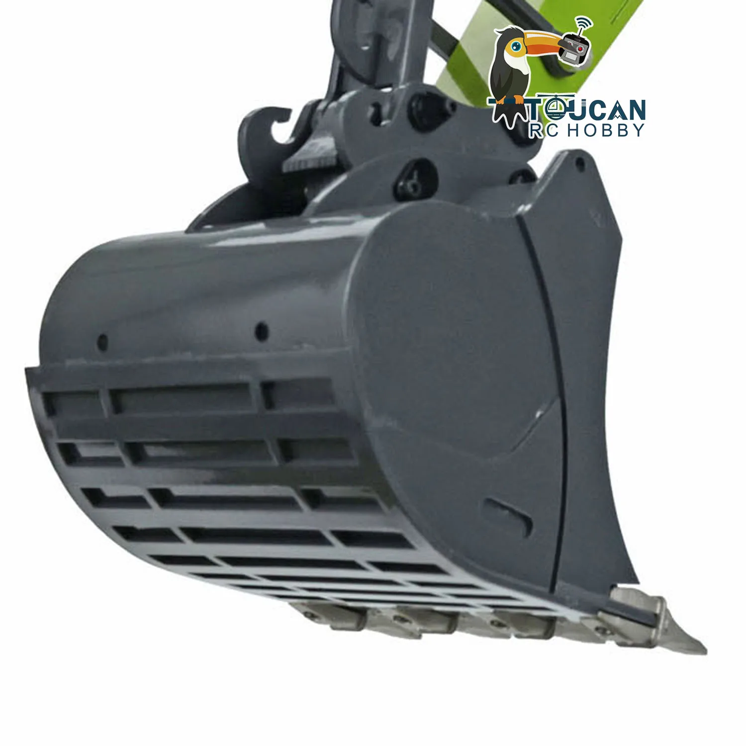 

XDRC 1/14 RC Metal Bucket for Remote Control Hydraulic Excavator 945 Electric Digger Trucks Vehicles Accessories Toy TH22682