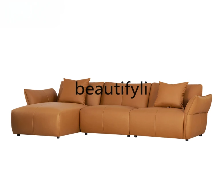 

Fabric sofa living room modern simple fabric combination sofa